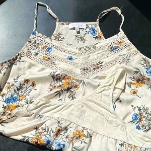 Love&Peace women’s floral bodysuit